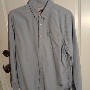 Penfield Light Blue Long-Sleeve Button-Down Shirt